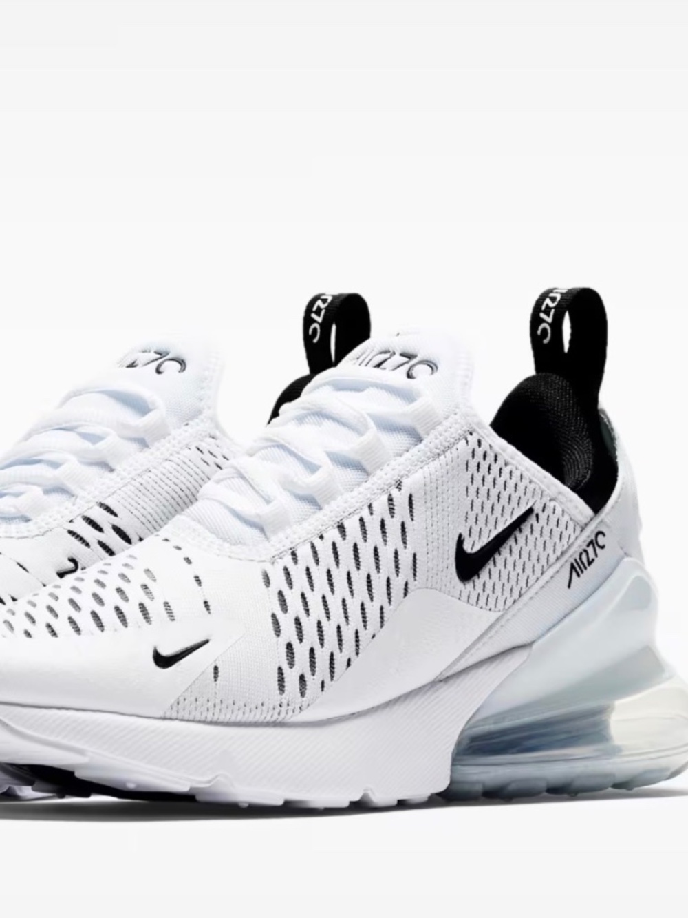 Nike Women's Size 8.5 Air Max 270 Shoes White